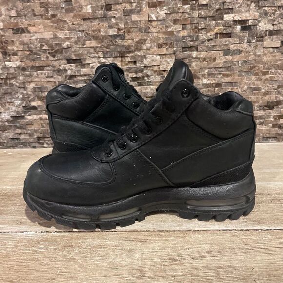 Nike Air Max Goadome ACG Waterproof Black Boots Youth Size 6Y 311567-001 - Picture 6 of 7